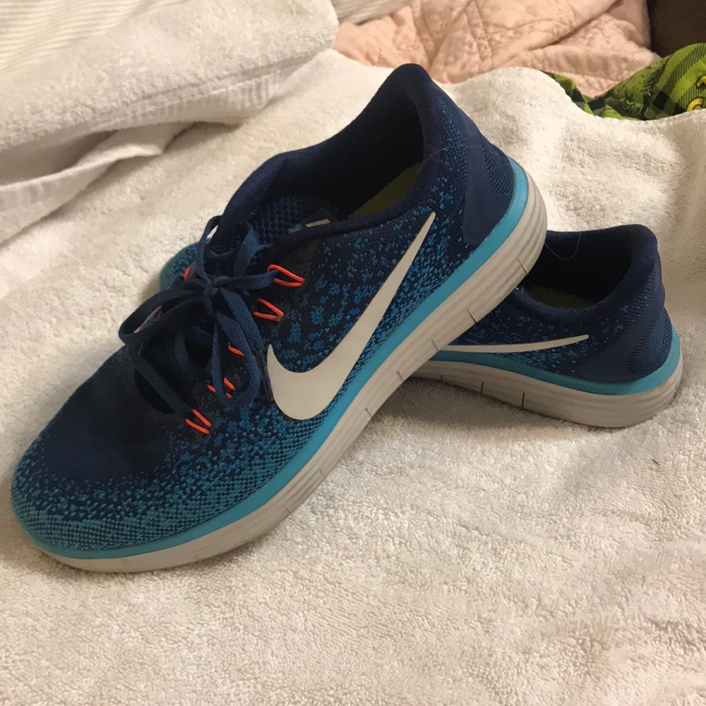 Blue Nike Shoes